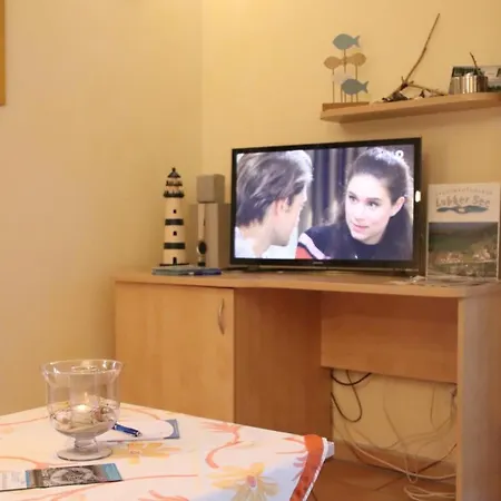 Apartamento 4 Sterne Kormoran Mit Terrasse Und Sauna Lobbe