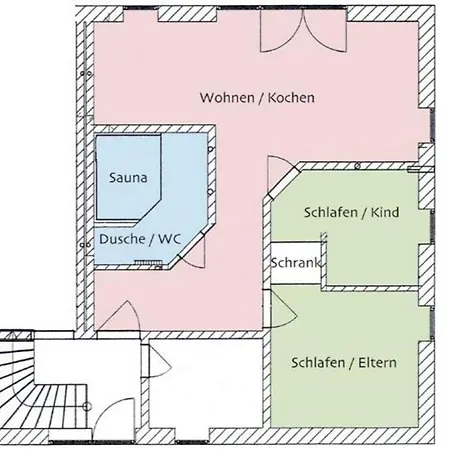 4 Sterne Kormoran Mit Terrasse Und Sauna Apartmán Lobbe